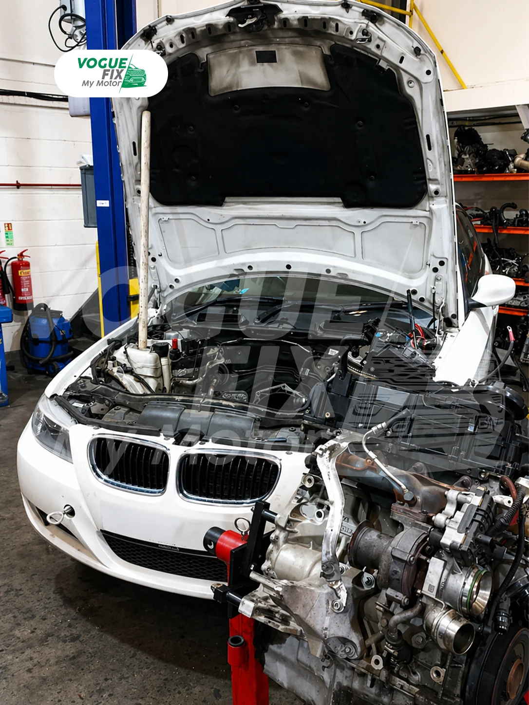 Engine repair work at Vogue Fix My Motor workshop, Grays Essex — photo 6